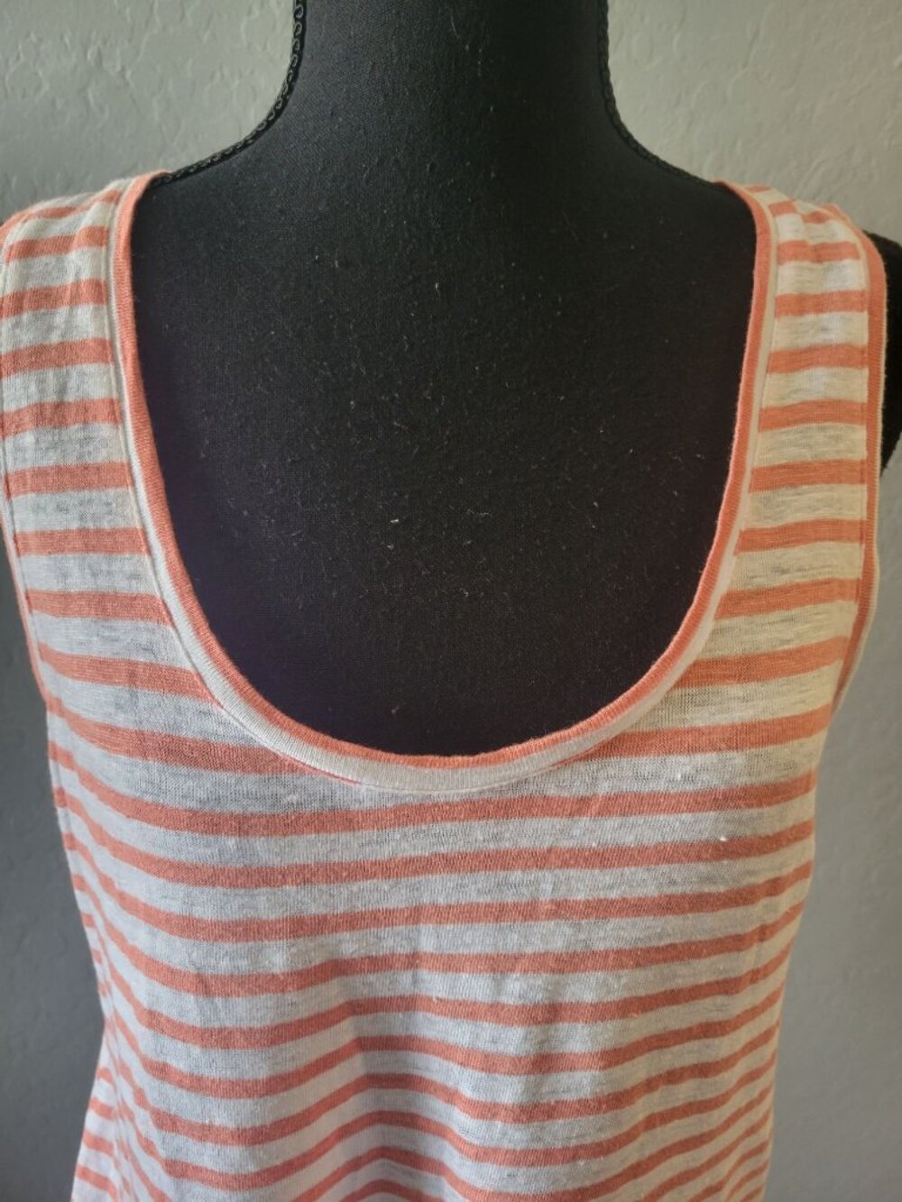 Sanctuary Clothing Ruby Linen Striped Tank Top is a sleeveless casual top Linen - Picture 3 of 9